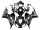 Carenados Moto Honda CBR1000RR 2006-2007 - Negro Brillante Oro SevenStars