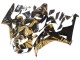 Carenados Moto Honda CBR1000RR 2006-2007 - Oro Negro Brillante