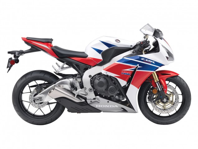 Carenados Moto Honda CBR1000RR 2012-2016 - Blanco Plata Azul Rojo