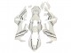 Carenados Moto Honda CBR1000RR 2017-2023 - Blanco Negro Raya Fireblade