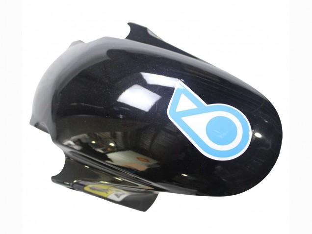 Carenados Moto Honda CBR600RR 2003-2004 - Azul Claro Rojo Negro Brillante Dunlop