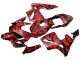 Carenados Moto Honda CBR600RR 2003-2004 - Negro Rojo Gris Camouflage