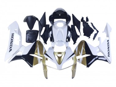 Carenados Moto Honda CBR600RR 2005-2006 - Oro Blanco Negro