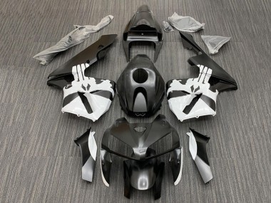 Kits Carenado Moto Honda CBR600RR 2005-2006 - Negro Blanco