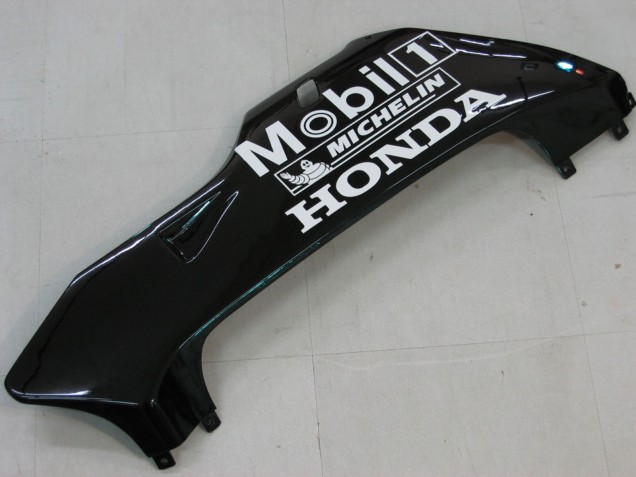 Carenados Moto Honda CBR600RR 2005-2006 - Negro Brillante Blanco West