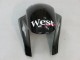 Carenados Moto Honda CBR600RR 2005-2006 - Negro Brillante Blanco West