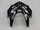 Carenados Moto Honda CBR600RR 2005-2006 - Negro Brillante Blanco West