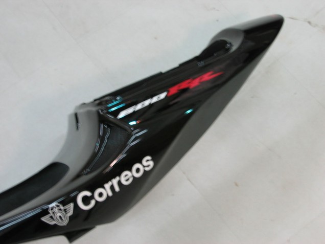 Carenados Moto Honda CBR600RR 2005-2006 - Negro Brillante Blanco West