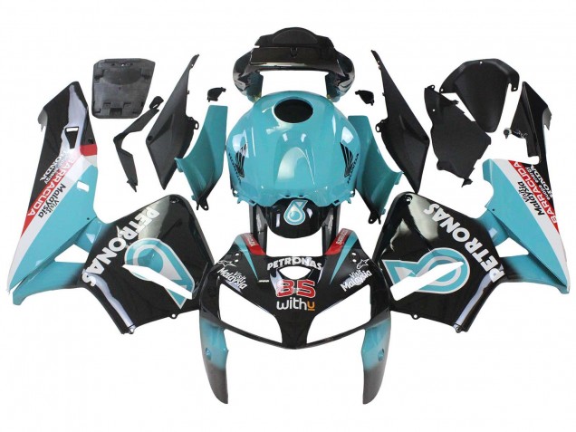 Carenados Moto Honda CBR600RR 2005-2006 - Azul Claro Negro 35