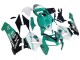 Carenados Moto Honda CBR600RR 2005-2006 - Verde Claro Blanco Negro Brillante Joe Rocket