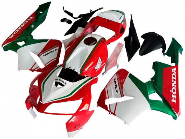 Carenados Moto Honda CBR600RR 2005-2006 - Rojo Blanco Verde