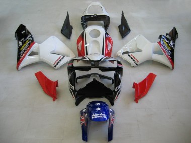 Carenados Moto Honda CBR600RR 2005-2006 - Rojo Blanco Azul DENSO