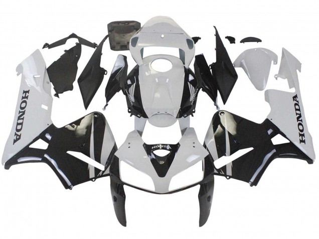Carenado Moto Honda CBR600RR 2005-2006 - Blanco Negro