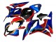 Carenados Moto Honda CBR600RR 2007-2008 - Azul Rojo Amarillo Negro Brillante