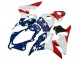 Carenados Moto Honda CBR600RR 2007-2008 - Blanco Azul Rojo Estrella