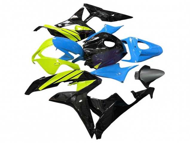 Carenados Moto Honda CBR600RR 2007-2008 - Azul Amarillo Negro Brillante