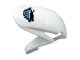 Carenados Moto Honda CBR600RR 2007-2008 - Blanco Azul Claro Negro Brillante