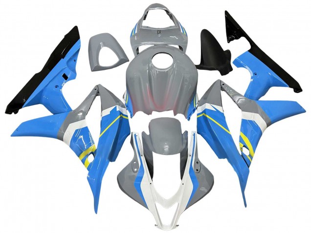 Carenados Moto Honda CBR600RR 2007-2008 - Nardo Gris Azul Blanco Negro Brillante