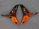 Carenados Moto Honda CBR600RR 2007-2008 - Negro Brillante Naranja Llama