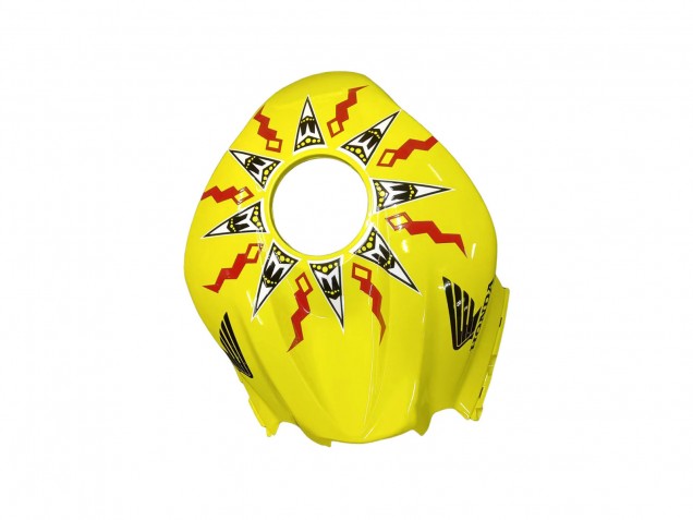 Carenados Moto Honda CBR600RR 2007-2008 - Amarillo Naranja Negro Brillante Rossi Repsol