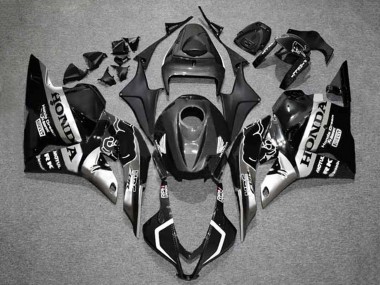 Carenados Moto Honda CBR600RR 2009-2012 - Plata Negro Brillante HRC