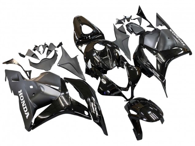 Carenados Moto Honda CBR600RR 2009-2012 - Negro Brillante Negro Mate
