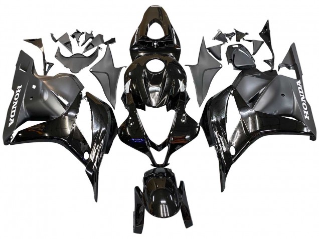 Carenados Moto Honda CBR600RR 2009-2012 - Negro Brillante Negro Mate