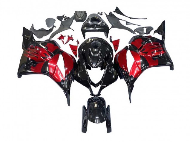 Carenados Moto Honda CBR600RR 2009-2012 - Rojo Negro Brillante