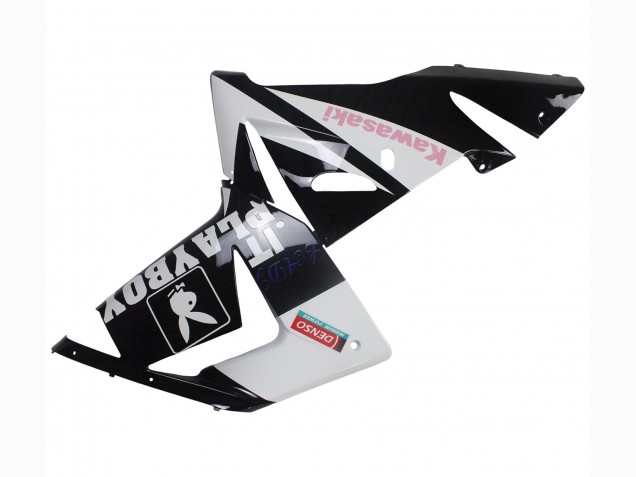 Carenados Moto Kawasaki ZX10R 2004-2005 - Negro Rosa Blanco Playboy Motul