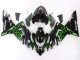 Carenados Moto Kawasaki ZX10R 2004-2005 - Negro Verde Llama Ninja