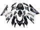 Carenados Moto Kawasaki ZX10R 2004-2005 - Blanco Negro West Ninja