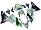 Carenados Moto Kawasaki ZX10R 2004-2005 - Verde Plata Negro 69