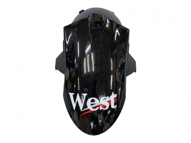 Carenados Moto Kawasaki ZX10R 2006-2007 - Negro Brillante Blanco West