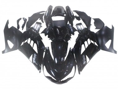 Carenado Moto Kawasaki ZX14R ZZR1400 2012-2024 - Negro Brillante Negro Mate Blanco Ninja