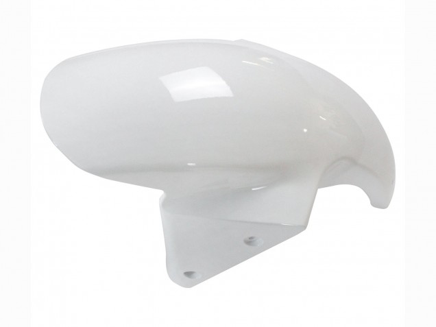 Carenados Moto Kawasaki ZX6R 2003-2004 - Blanco Negro Calcomanías