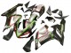 Carenados Moto Kawasaki ZX6R 2005-2006 - Negro Plata Verde Rojo K-26