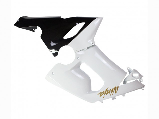 Carenados Moto Kawasaki ZX6R 2005-2006 - Blanco Negro Oro Ninja