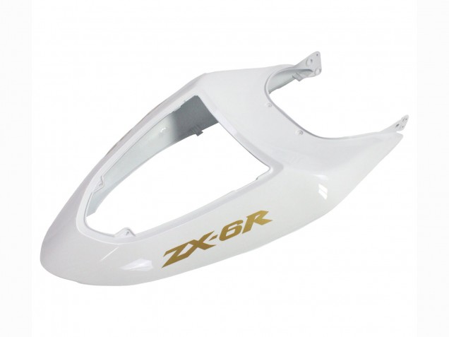 Carenados Moto Kawasaki ZX6R 2005-2006 - Blanco Negro Oro Ninja