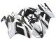 Carenado Moto Kawasaki ZX6R 2007-2008 - Blanco Negro