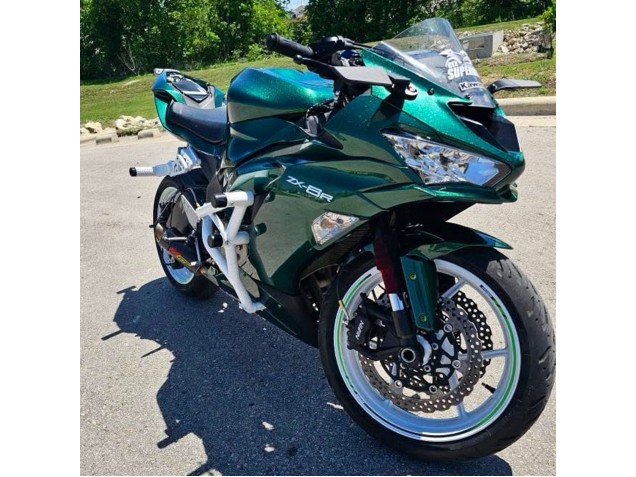 Carenados Moto Kawasaki ZX6R 2019-2022 - Verde Oscuro