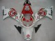 Carenados Moto Suzuki GSXR1000 2000-2002 - Blanco Rojo Lucky Strike