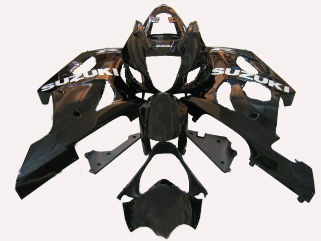 Carenados Moto Suzuki GSXR 1000 2003-2004 - Negro Mate Brillante
