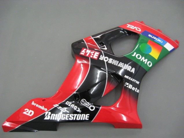 Carenados Moto Suzuki GSXR 1000 2003-2004 - Rojo Amarillo Azul Verde Negro JOMO