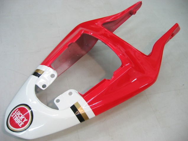 Carenados Moto Suzuki GSXR 1000 2003-2004 - Blanco Rojo Motul Lucky Strike