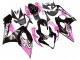 Carenados Moto Suzuki GSXR 1000 2005-2006 - Negro Brillante Rosa