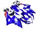 Carenados Moto Suzuki GSXR 1000 2005-2006 - Azul Amarillo Blanco Rojo Motul