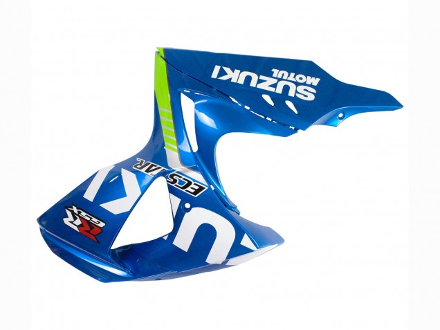 Carenados Moto Suzuki GSXR 1000 2009-2016 - Azul Claro Verde Motul 29 Ecstar