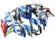 Carenados Moto Suzuki GSXR 1000 2009-2016 - Azul Claro Verde Rojo Motul