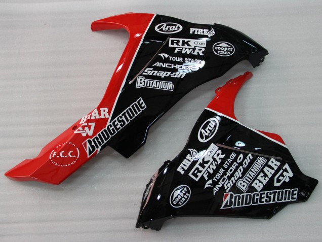 Carenados Moto Suzuki GSXR 1000 2009-2016 - Rojo Negro Blanco 13