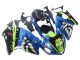 Carenados Moto Suzuki GSXR 1300 Hayabusa 1996-2007 - Azul Verde Tiburón 46